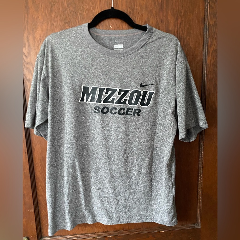 Mizzou Nike Soccer Dri-Fit Short Sleeve- S